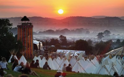 Wellies at the ready! The history  of the Glastonbury Festival