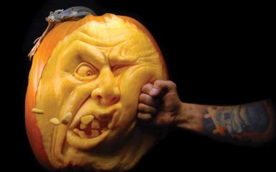 Crazy Carvings! Amazing pumpkin art by Ray Villafane