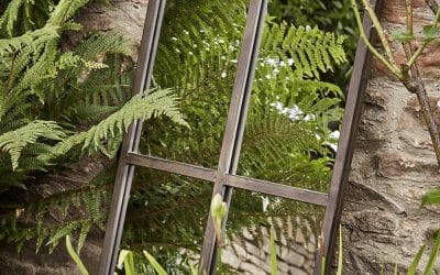Mirror mirror in the garden…Flood gardens with light to create an illusion of space