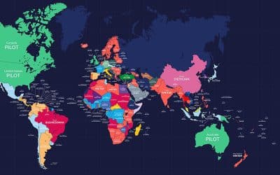 What the world wants to do for a living: Fascinating map reveals the most popular jobs around the world