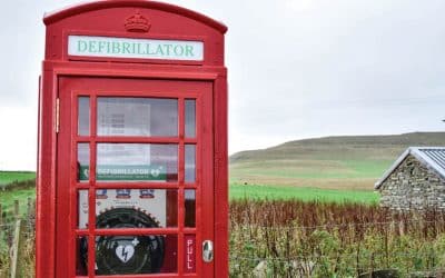 New lease of life for red phone boxes now helping save lives