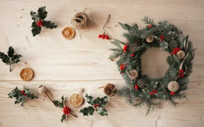 Christmas creativity: Easy festive wreaths to make from garden materials